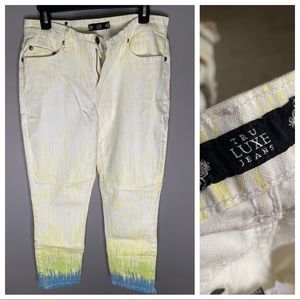 White Tru Luxe Jeans pants, size 31.5
